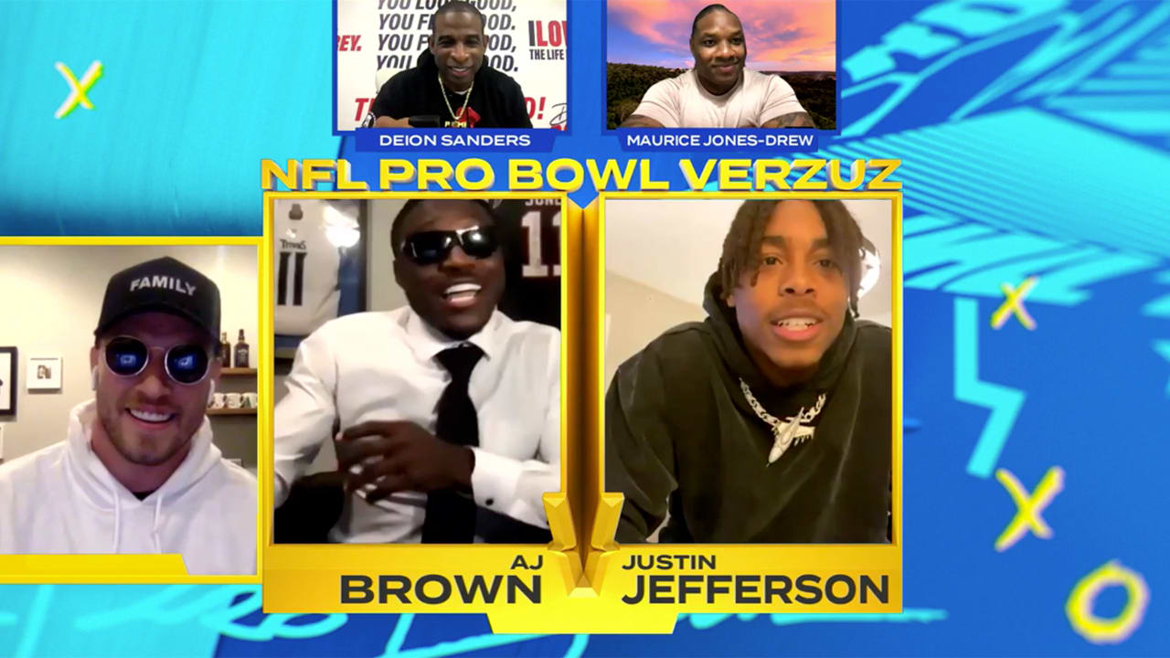 Justin Jefferson vs. A.J. Brown in the first edition of