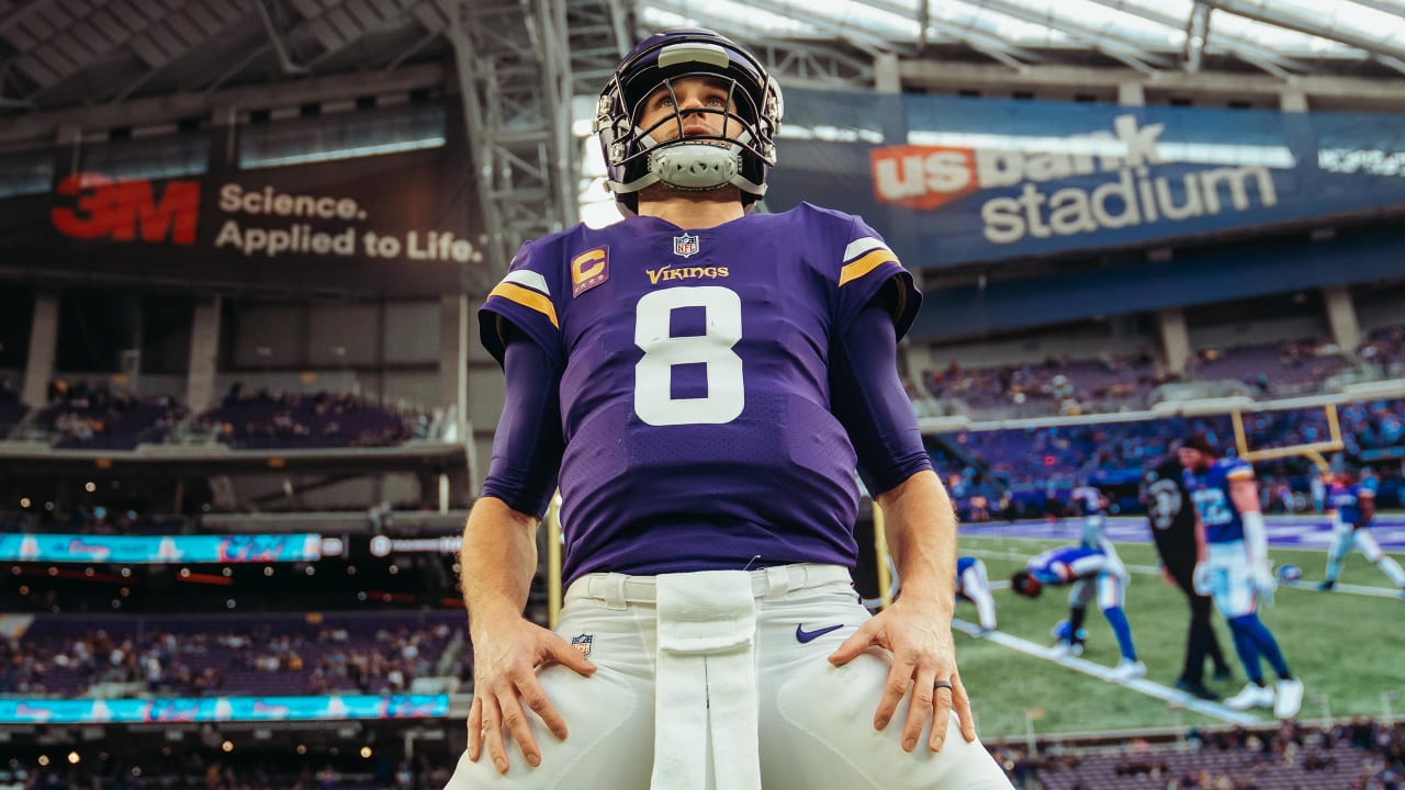 Check out Vikings' new life of the party: Quarterback Kirk Cousins