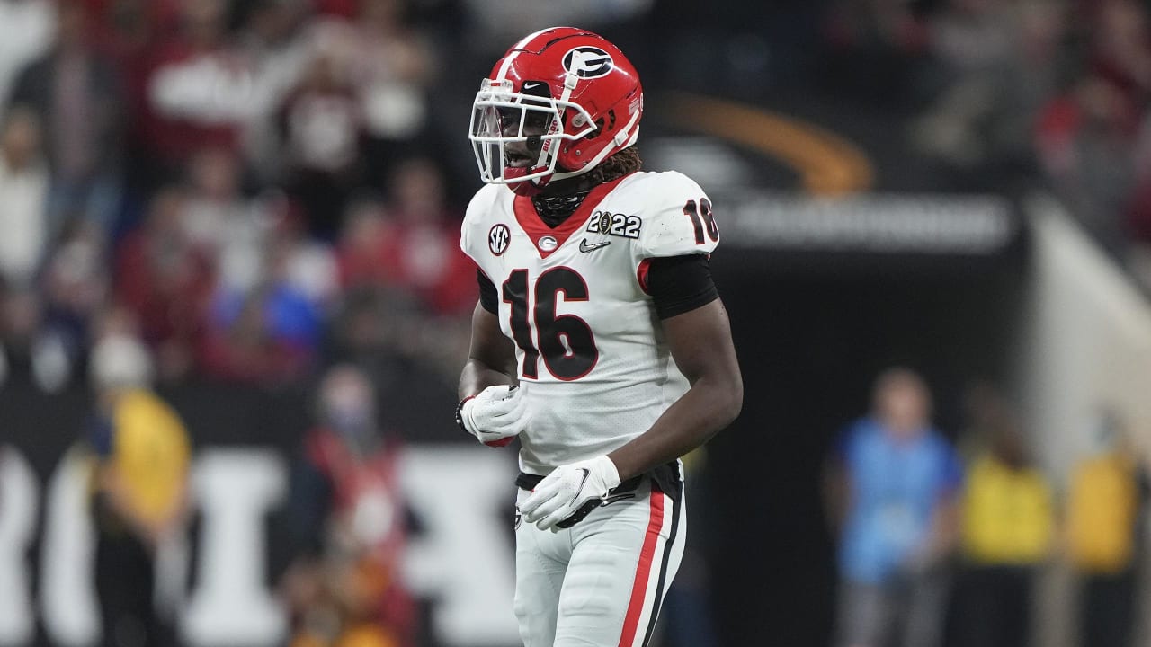 Former Georgia football S Lewis Cine from Haiti to early NFL draft pick