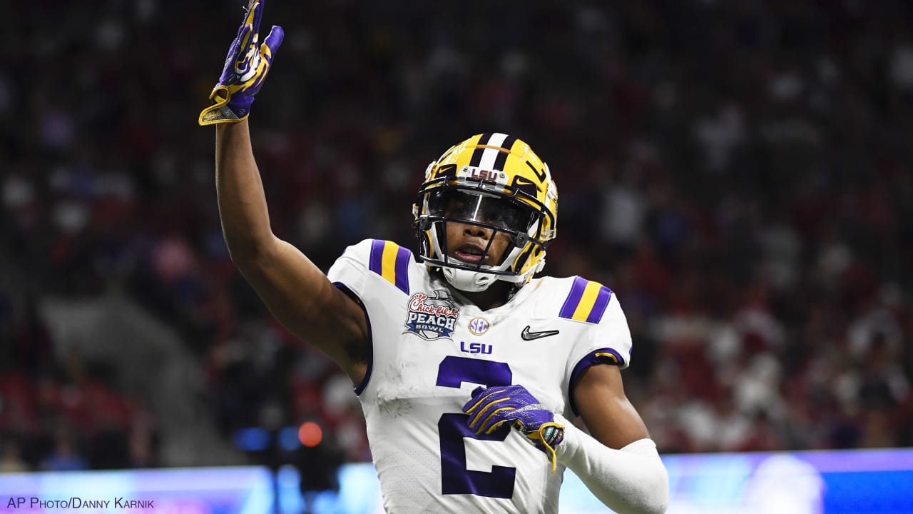 2020 NFL Draft: WR Justin Jefferson, LSU, Pick 22