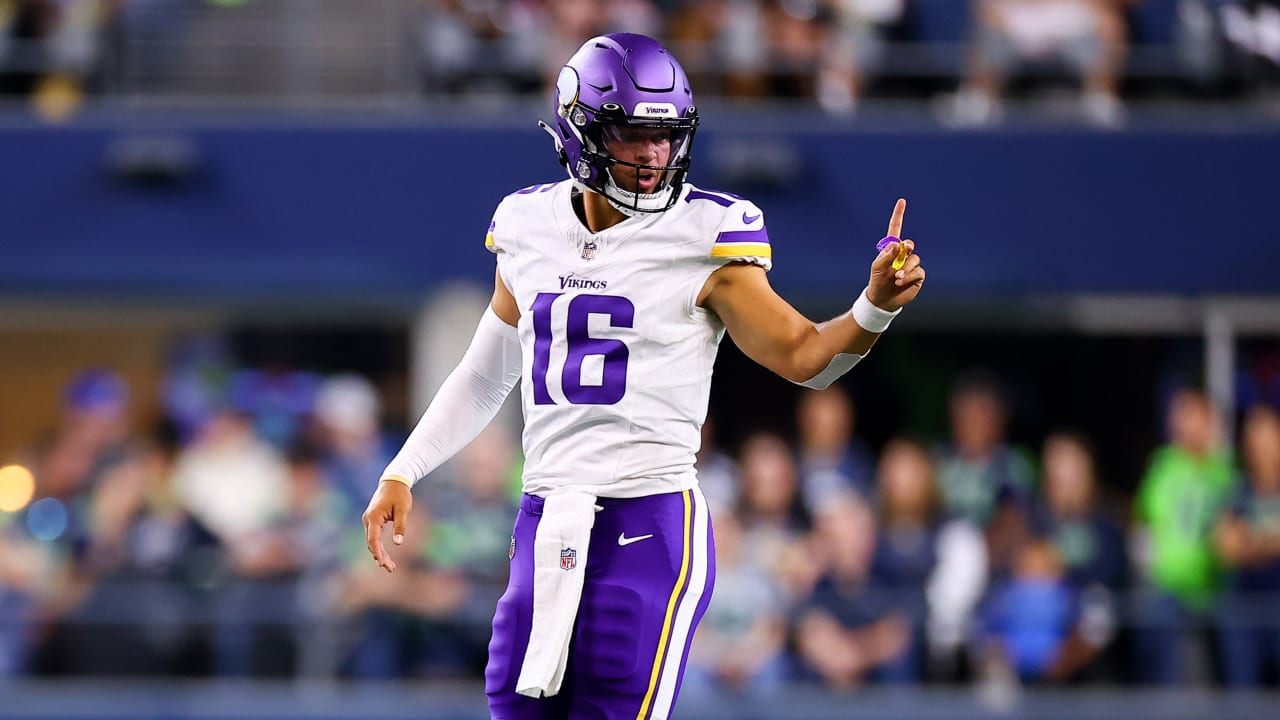 Vikings QB Jaren Hall Sees Action During Preseason Opener