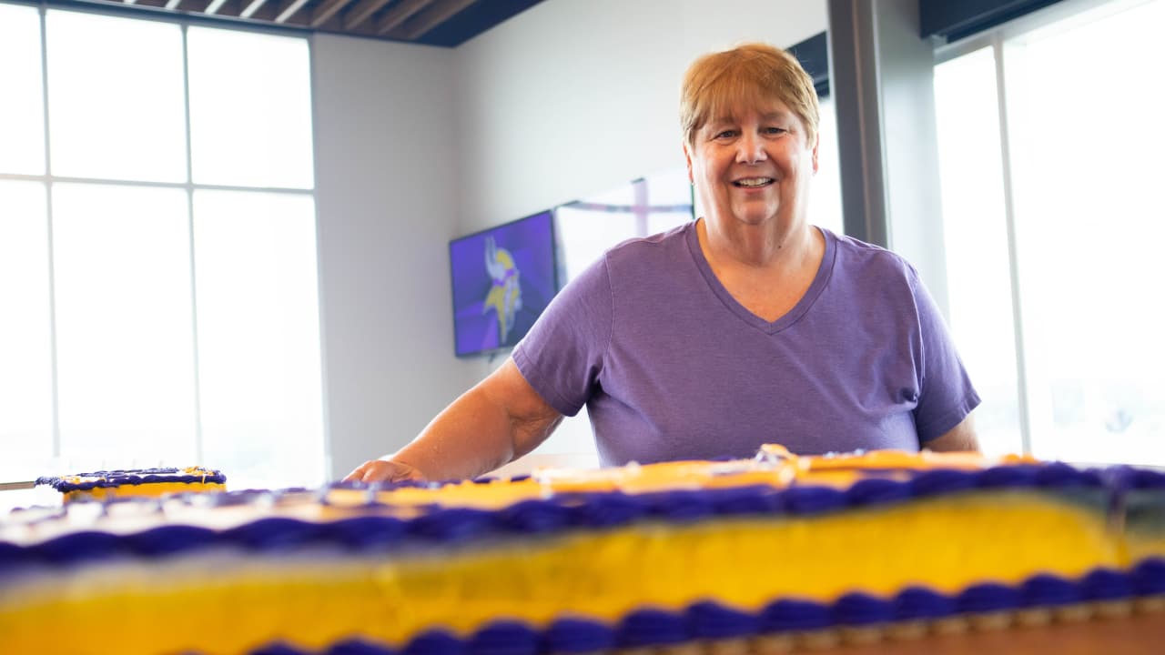 Vikings Celebrate Retirement of Seamstress Penny Bryce