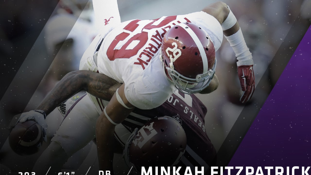 Minkah Fitzpatrick Alabama Crimson Tide Nike Game Jersey – Crimson