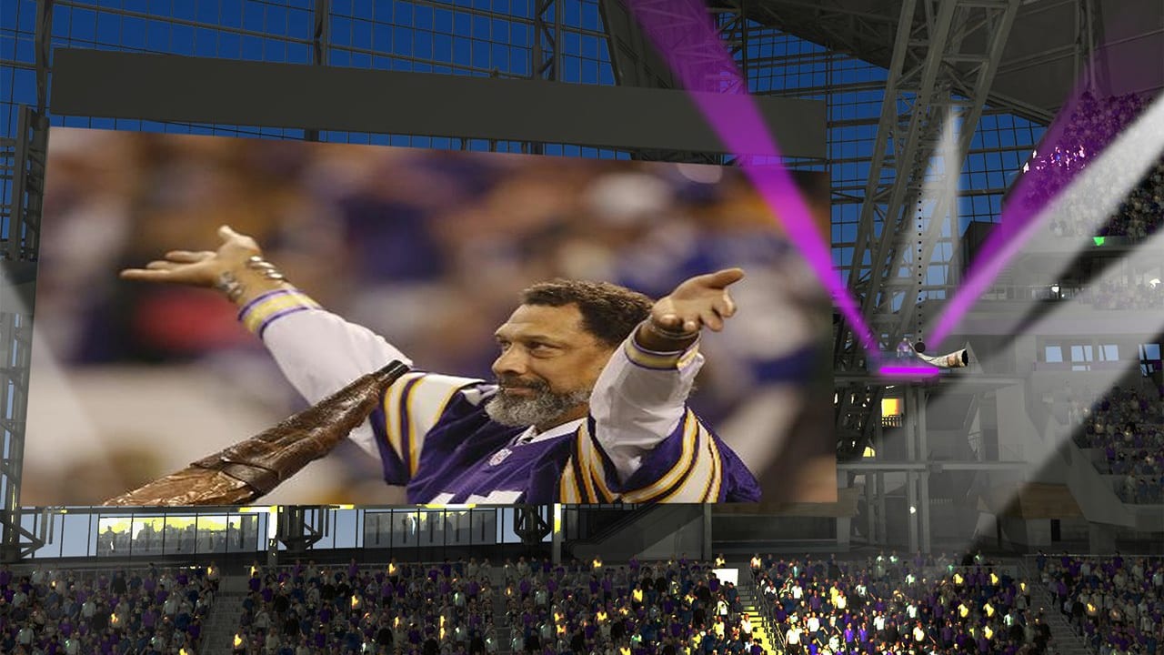 Minnesota Vikings install enormous new Gjallarhorn at new stadium