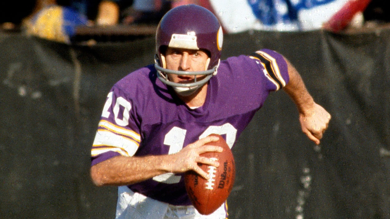 Lunchbreak: Tarkenton, 2 Other QBs With Vikings Ties Named Finalists for  NFL All-Time Team