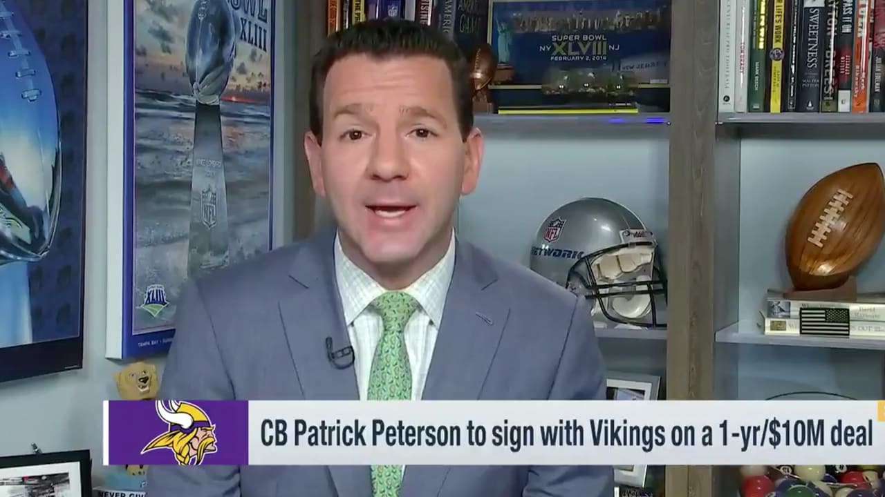 CB Patrick Peterson announces he's staying with Vikings on one-year deal