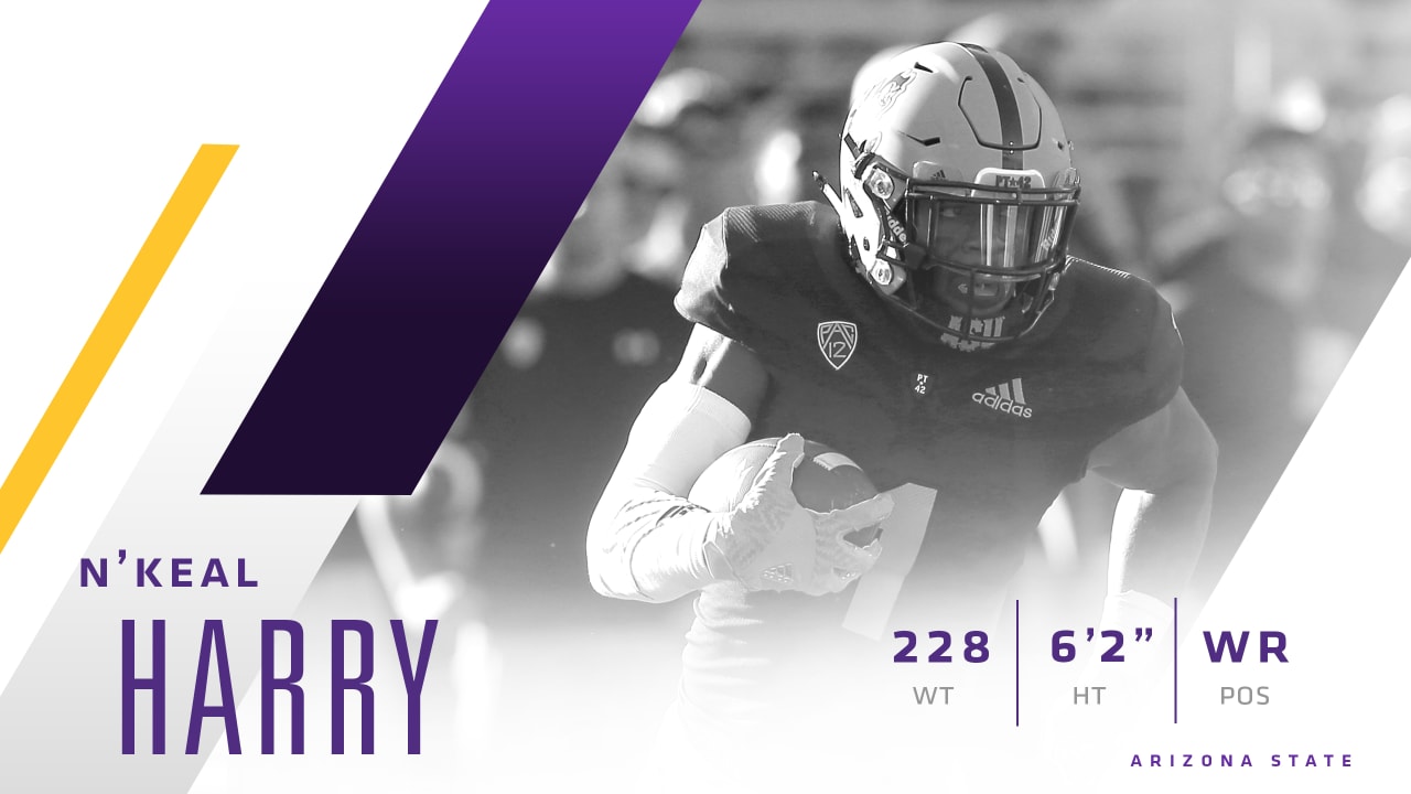 N'Keal Harry, Minnesota Vikings WR, NFL and PFF stats