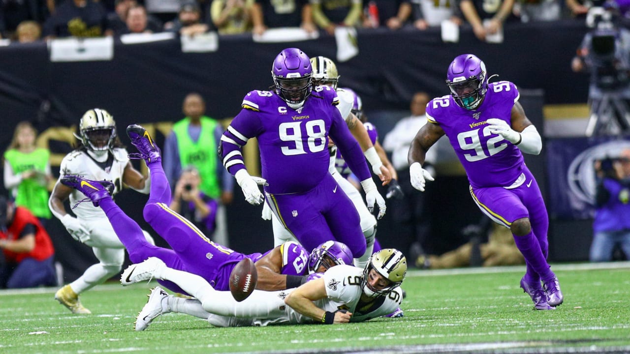 Vikings upset Saints in overtime in NFC wild-card playoff game