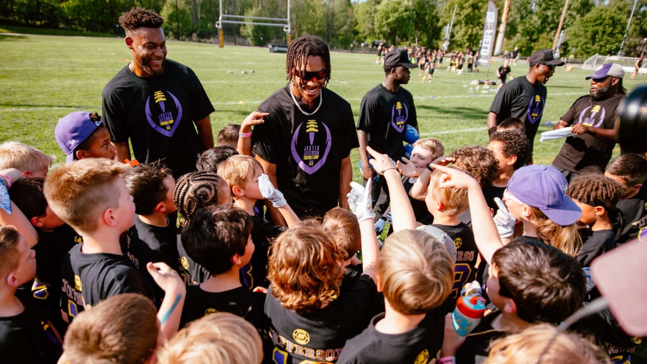 Justin Jefferson's 2022 Youth Football Camp