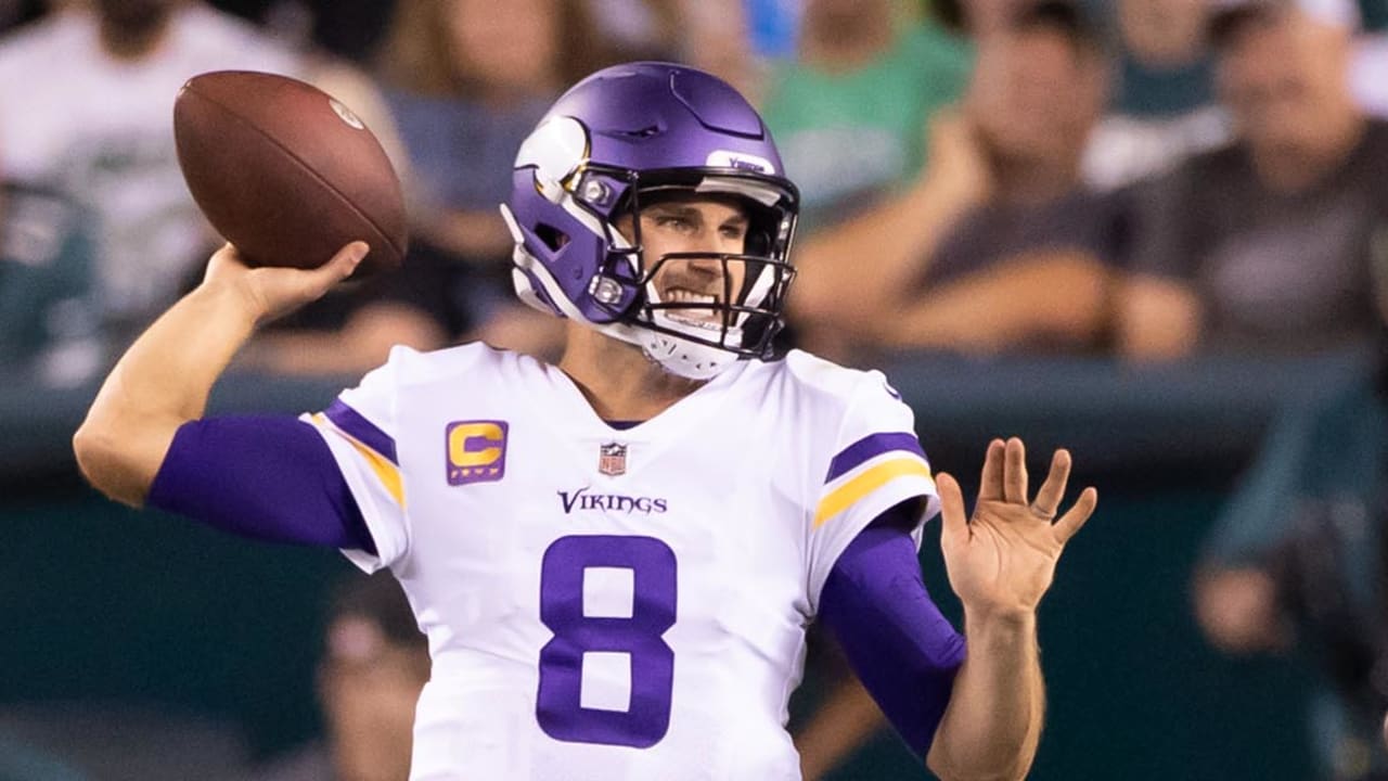 Watch Kirk Cousins Celebrating On Plane After Vikings Win