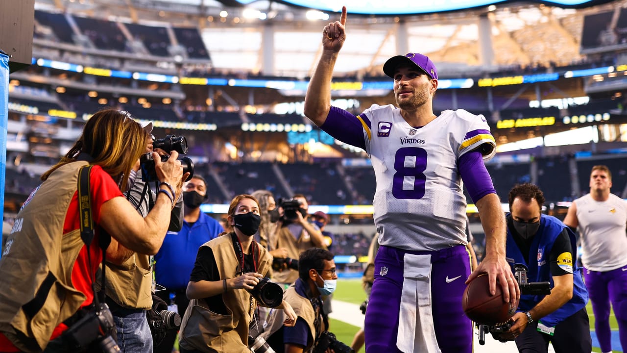 Live Now: QB Kirk Cousins, LB Anthony Barr and DE D.J. Wonnum