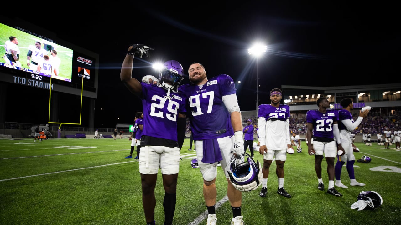 Minnesota Vikings Training Camp Highlights from Night Practice