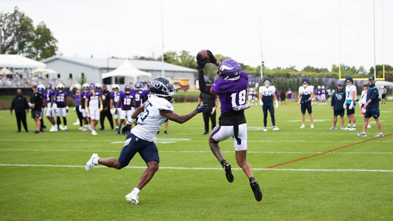 Minnesota Vikings cornerback C.J. Coldon Jr. (35) stands on the