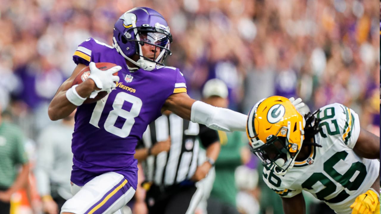 Cousins Connects With Jefferson For 18 Yards