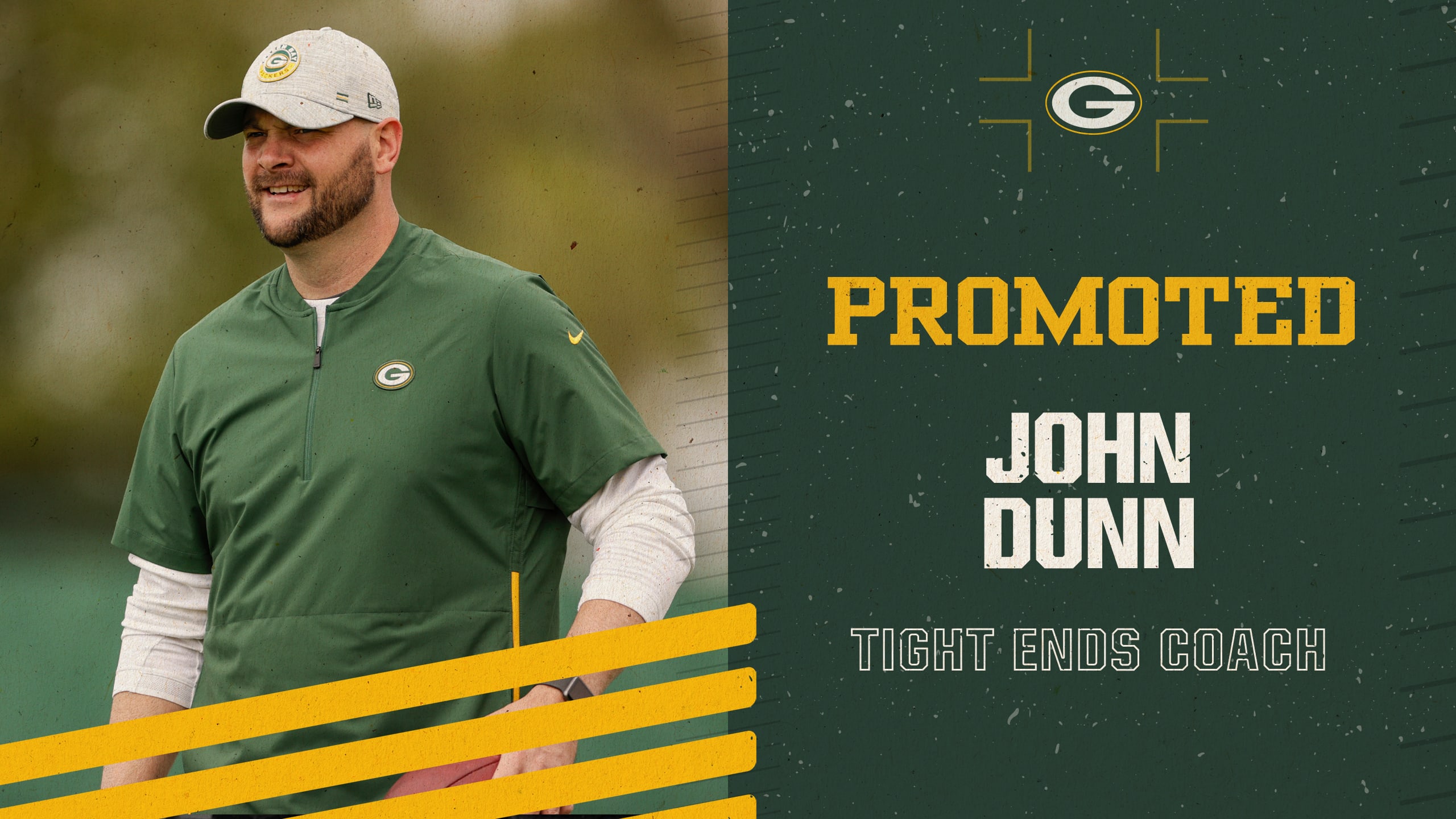 Former UNC Football Player John Dunn Named Green Bay Packers Tight Ends Coach