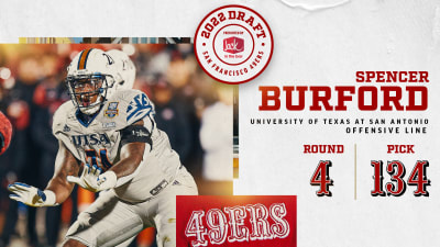 Wagner, UTSA alum Spencer Burford making an impact for the 49ers