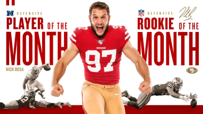 Pro Bowl: 49ers rookie Nick Bosa leads defensive vote-getters