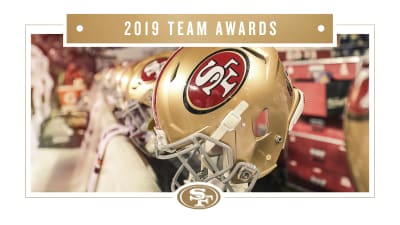 49ers announce 2018 team award winners