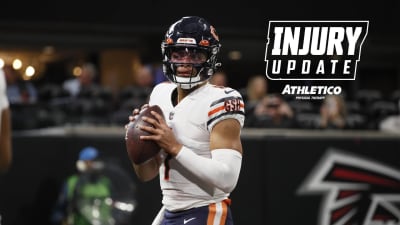 Justin Fields injury: Bears QB suffers foot injury in Week 16