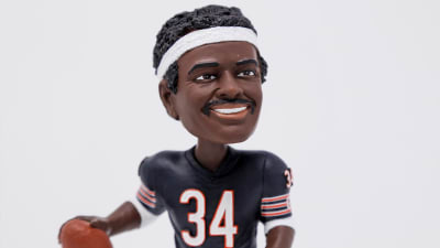 Special 35th anniversary Chicago Bears ON BEARS bobbleheads on