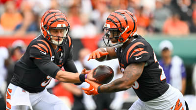 Bengals' star Joe Burrow shows off batting skills, hits bombs in