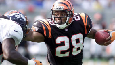 Corey Dillon unleashes truck stick on Hall of Fame and Bengals