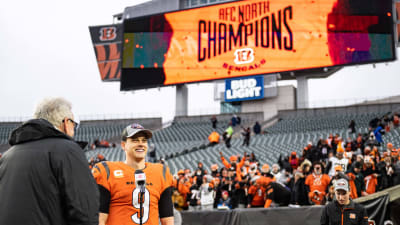 2022-2023 AFC NORTH CHAMPIONS 8x10 Cincinnati Bengals SMOKING CIGAR Who Dey