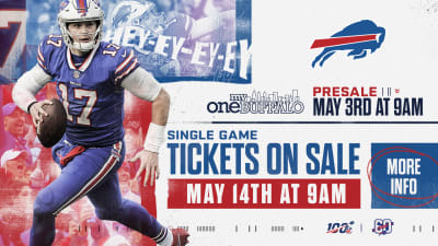 Bills set on-sale date for 2021 single game tickets