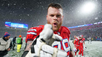 Watch: Tyler Bass does perfect snow celebration after game-winning