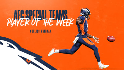 Punter Corliss Waitman, Broncos' special teams key to victory over the 49ers