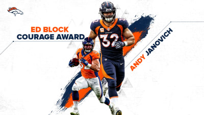 Jeff Heuerman named Broncos' 2018 Ed Block Courage Award recipient