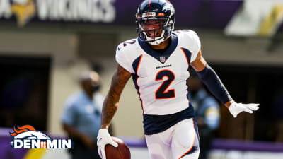 Pat Surtain II Gives Football To Dad Immediately After Pick-Six During  Broncos Win - CBS Colorado