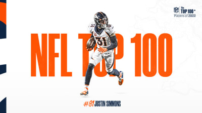 Justin Simmons ranked No. 59 on NFL Top 100 list voted on by players