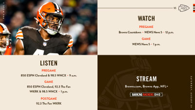 ESPN Cleveland on X: The @Browns schedule is out #NFLScheduleRelease   / X