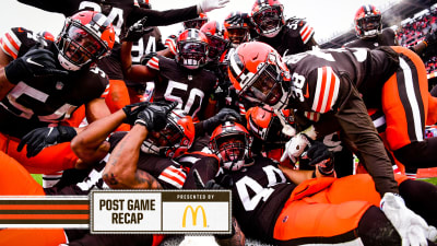 Browns hold on to edge Steelers, playoff rematch set for Sunday