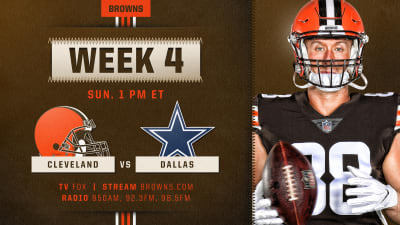 Watch highlights of the Week 4 matchup between the Cleveland Browns and the  Dallas Cowboys