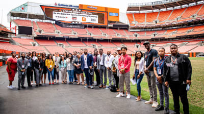 Volunteers Play Key Role in Cleveland Browns Be the Solution