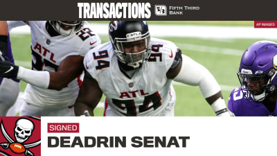 Watch full interview with Tampa Bay Bucs Defensive Tackle Deadrin Senat -  Bucs Nation