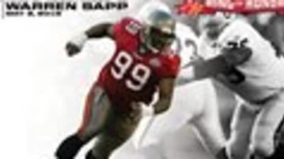 Warren Sapp to Join the Buccaneers' Ring of Honor