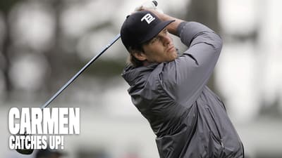 Tom Brady: New England Patriots quarterback sports his game face while  golfing in LA