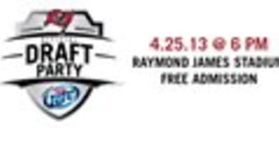 Tampa Bay Buccaneers Official Draft Party, Tampa FL - Apr 25, 2013 - 4:30 PM