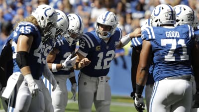 Colts start fast before holding off Texans, 33-28 - Los Angeles Times