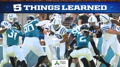 5 Colts Things Learned, Week 13: D-line's sack spree continues