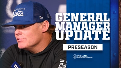 General manager Chris Ballard explains where things stand with Colts,  Jonathan Taylor in preseason press conference