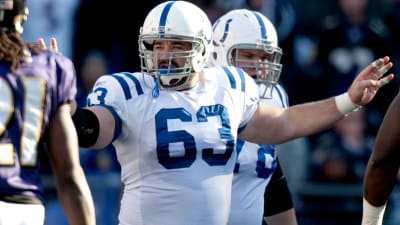 Jeff Saturday is not the answer, but he is not supposed to be