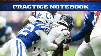 Practice Notebook: What Colts Left Tackle Bernhard Raimann Has Learned From  Facing Khalil Mack, DeMarcus Lawrence, Chandler Jones And Other Veteran  Pass Rushers As A Rookie