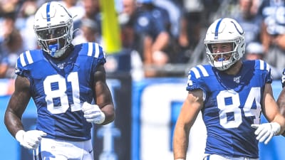 Colts evaluating youth movements at receiver, tight end