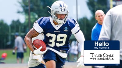 Dallas Cowboys safety Tyler Coyle (31) runs during an NFL