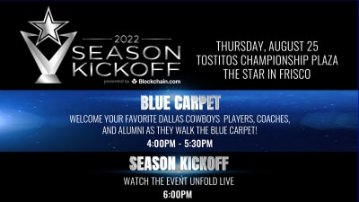 Cowboys' season kickoff event will feature appearances from Hall of Famers  at The Star