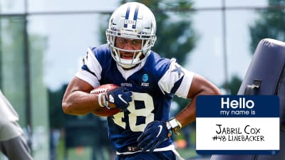 Cowboys roster 2023 countdown to kickoff, Jabril Cox profile and